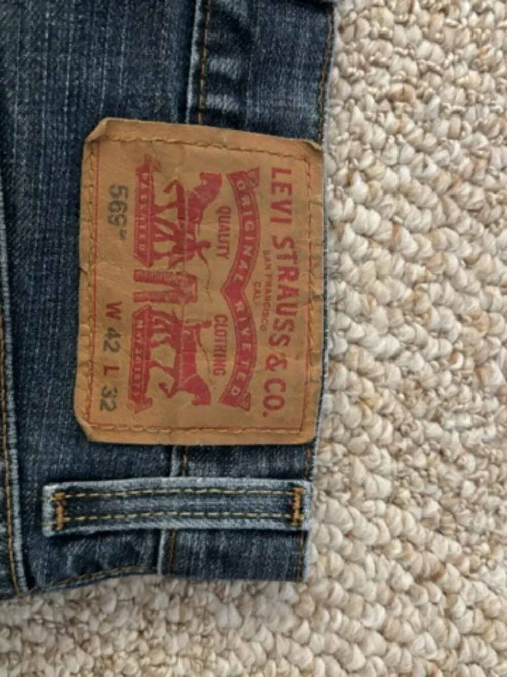 Levi's 42x30 jeans